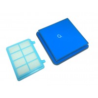 Set filtre container pentru aspiratorul Philips (HEPA+poros) + priza. (HEPA) FC8010/02