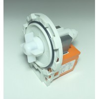 Pompa (pompa) pentru masina de spalat rufe universal 30W cupru infasurare 8 zăvoare contacte pereche. in spate