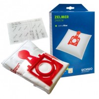 Set pungi din microfibra pentru aspirator Zelmer SAFBAG + filtru motor ZVCA300B 12006468 11002173