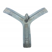 Cruce tambur pentru masina de spalat rufe Rainford Vestel folosit 37018992 ax L=110mm D=35/30/25mm